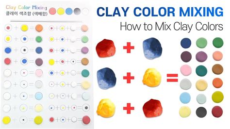 how to make dark blue clay